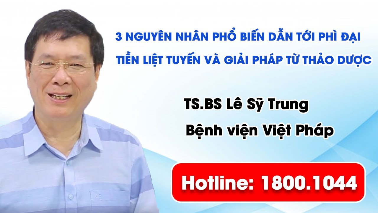 VTV2 – 3 nguyên nhân phổ biến dẫn tới phì đại tiền liệt tuyến và giải pháp từ thảo dược